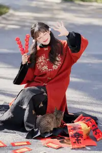 YiTuYu Art Language Vol.8539: Xia Yu Xiao Nian's Vibrant Hanfu Charm - image 6
