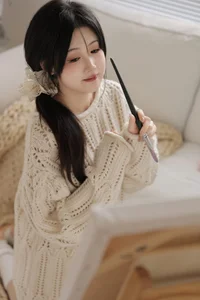 Elegant Portraiture: Xiao E Jiang Jiang Jiang in YiTuYu Art Language Vol.5928 - image 8