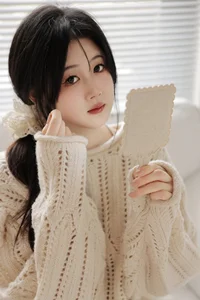 Elegant Portraiture: Xiao E Jiang Jiang Jiang in YiTuYu Art Language Vol.5928 - image 5