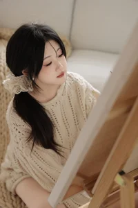 Elegant Portraiture: Xiao E Jiang Jiang Jiang in YiTuYu Art Language Vol.5928 - image 3