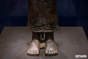 Hanoi Residents Witness Rare 7th Century Bronze Durga Statue - image 0