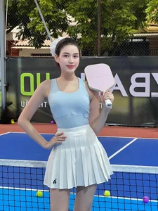 Miss Vietnam Do Ha Shows Off Stunning Sporty Style on the Pickleball Court - image 1