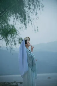 Zhou Mi Fan in YiTuYu Art Language Vol.7010: Elegant Portrait Photography Gallery - image 15