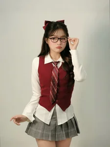 Rich Kid Chao Reimagines Schoolgirl Style in Bold New Fashion Set - image 1