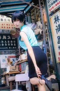 Nostalgic Elegance: Ely_eee as Reiko Kujirai - image 0