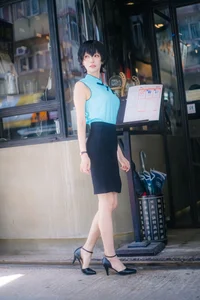 Nostalgic Elegance: Ely_eee as Reiko Kujirai - image 6
