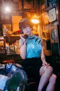 Nostalgic Elegance: Ely_eee as Reiko Kujirai - image 22