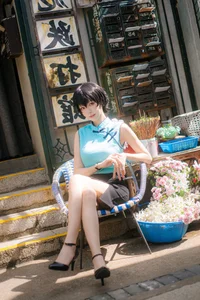Nostalgic Elegance: Ely_eee as Reiko Kujirai - image 26