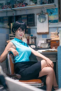 Nostalgic Elegance: Ely_eee as Reiko Kujirai - image 23
