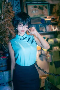 Nostalgic Elegance: Ely_eee as Reiko Kujirai - image 16