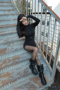 IESS Tu Tu Black Stockings and Long Boots: A Masterclass in Footwear Fashion - image 51