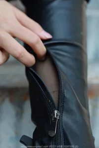 IESS Tu Tu Black Stockings and Long Boots: A Masterclass in Footwear Fashion - image 16