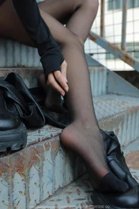 IESS Tu Tu Black Stockings and Long Boots: A Masterclass in Footwear Fashion - image 38