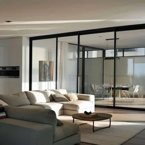Minimalist Sanctuary: Elevating Modern Living with Floor-to-Ceiling Glass Walls and Lush Indoor Greenery - image 1