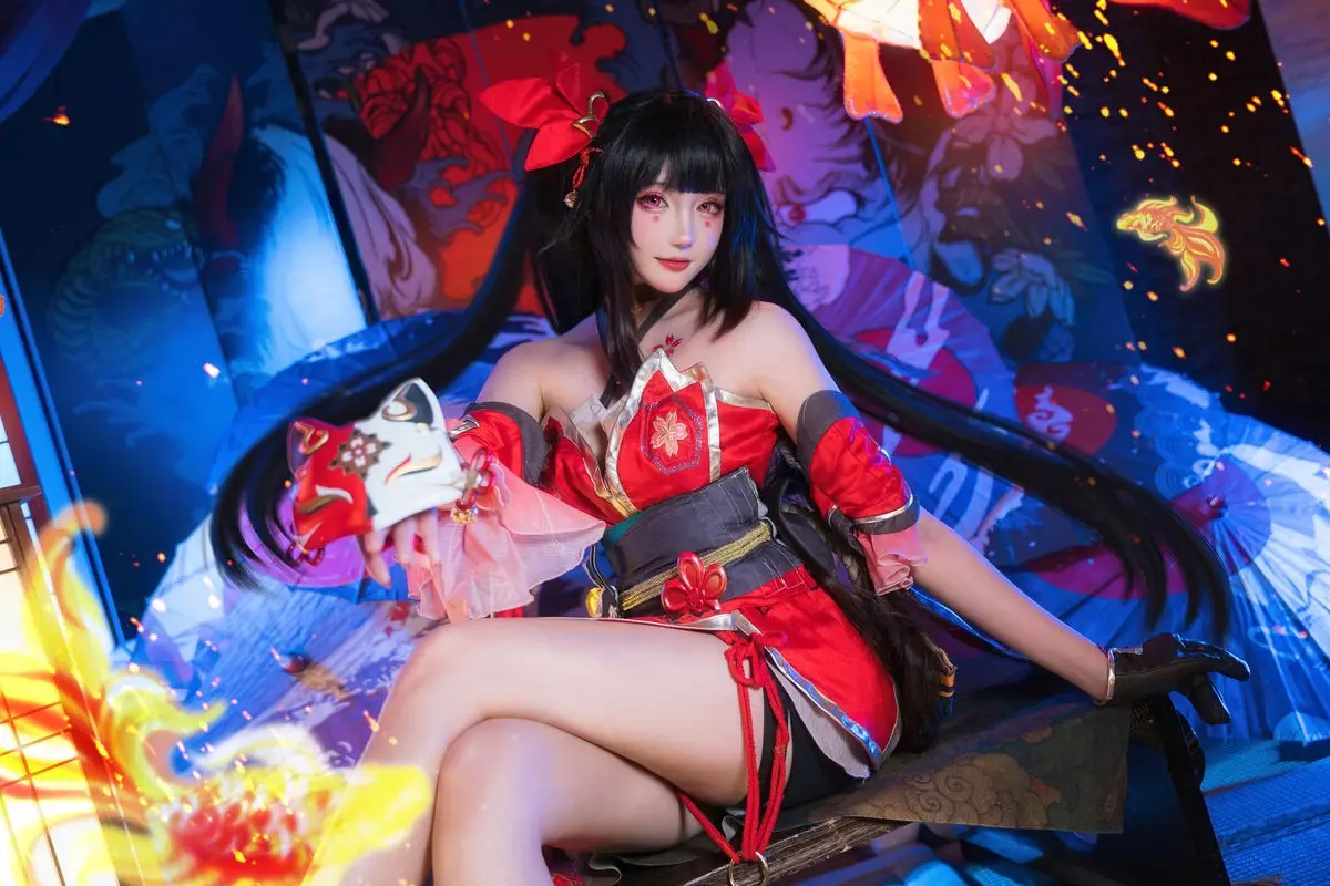 Coser Gua Xi Jiang as Honkai Star Rail's Sparkle: Mysterious Charm (21P)