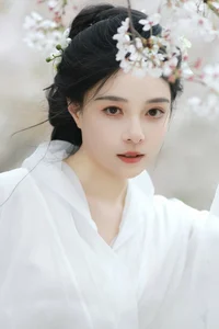 Ethereal Beauty of Sui Sui Ru Yi in YiTuYu Art Language Vol.8880 Amidst Blossoms - image 13