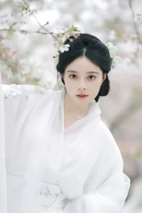 Ethereal Beauty of Sui Sui Ru Yi in YiTuYu Art Language Vol.8880 Amidst Blossoms - image 9