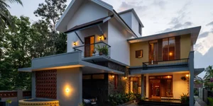 Modern 232m2 Two-Story Teacher’s Home Featuring Inner Courtyard and Natural Light for a Perfect Study Environment - image 3