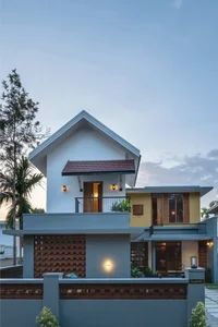 Modern 232m2 Two-Story Teacher’s Home Featuring Inner Courtyard and Natural Light for a Perfect Study Environment - image 7