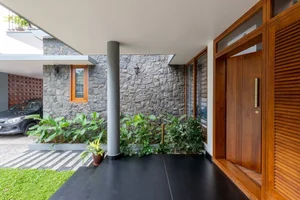Modern 232m2 Two-Story Teacher’s Home Featuring Inner Courtyard and Natural Light for a Perfect Study Environment - image 16