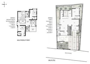 Modern 232m2 Two-Story Teacher’s Home Featuring Inner Courtyard and Natural Light for a Perfect Study Environment - image 2