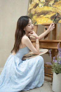 Pure Elegance of Nan Nan in YiTuYu Art Language Vol.8887 - image 12
