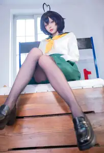 Coser Qing Shui You Nai Transforms into Utena Hiiragi JK from Gushing over Magical Girls - Pure, Adorable & Captivating - image 1