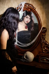 YiTuYu Art Language Vol.7666 Featuring Model Wan Yi Portrait Set - image 11