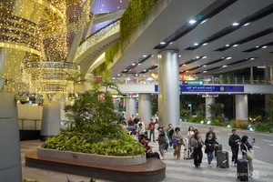 Da Nang Airport Transforms into a Sparkling Road of Light for Christmas - image 0