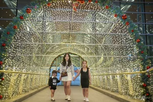 Da Nang Airport Transforms into a Sparkling Road of Light for Christmas - image 3