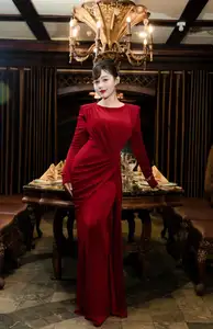 Captivating Asian Beauty: The Elegant Woman in Red with a Charming Smile and Confident Aura - image 6