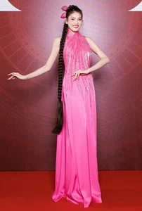 Miss Universe India and Vietnamese Stars Shine on the Glamorous Red Carpet Event - image 11