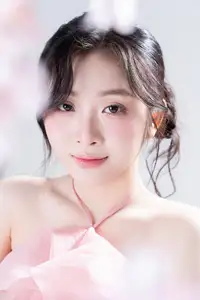 Discover Feminine Elegance: A Girl in a Pink Dress with Pristine Flowers - image 4