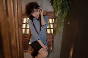 Elegant Bangni Cosplay: Dragon Boat Festival Inspired Portrait Series - 一举高粽 Part 02 (47 High-Definition Photos) - image 14
