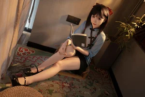 Elegant Bangni Cosplay: Dragon Boat Festival Inspired Portrait Series - 一举高粽 Part 02 (47 High-Definition Photos) - image 17