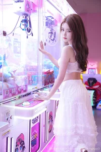 Neon Dreams with Pai Huang Gua Girl No.10791: A Fusion of White and Light - image 13