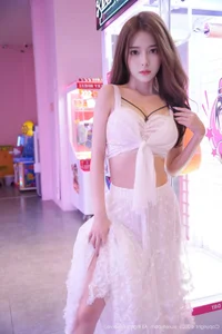 Neon Dreams with Pai Huang Gua Girl No.10791: A Fusion of White and Light - image 10