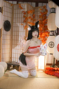 Elegant Nagato Pajama Cosplay by Er Zuo Nisa: Stunning Anime-Inspired Sleepwear Photography Collection - image 12