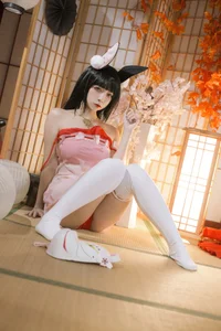 Elegant Nagato Pajama Cosplay by Er Zuo Nisa: Stunning Anime-Inspired Sleepwear Photography Collection - image 4