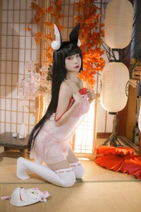 Elegant Nagato Pajama Cosplay by Er Zuo Nisa: Stunning Anime-Inspired Sleepwear Photography Collection - image 9