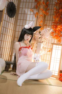 Elegant Nagato Pajama Cosplay by Er Zuo Nisa: Stunning Anime-Inspired Sleepwear Photography Collection - image 7