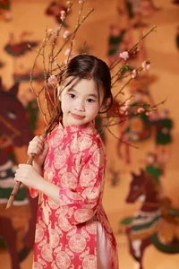 Adorable Tet Moments: Vietnamese Celebrity Kids Shine in Traditional Ao Dai - image 0