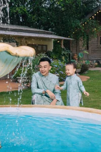 Adorable Tet Moments: Vietnamese Celebrity Kids Shine in Traditional Ao Dai - image 4