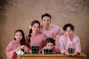 Adorable Tet Moments: Vietnamese Celebrity Kids Shine in Traditional Ao Dai - image 5