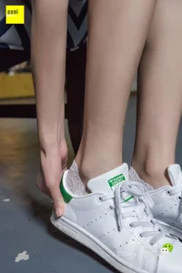 Elegant Chinese Model Jingjing in White Boat Socks - IESS SiXiangJia 101 Collection - image 80