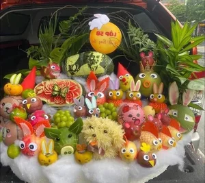 10 Creative and Affordable Mid-Autumn Festival Fruit Tray Decoration Ideas for a Stunning Celebration - image 5