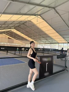 Vietnamese Celebrities Embrace the Pickleball Trend: A Fusion of Sporty Style and Glamour - image 0