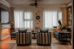Modern Indochine Oasis: A Luxurious 180m2 Sanctuary in the Heart of Hanoi - image 6