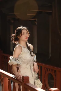 Ethereal Elegance in Golden Hour Light - image 0