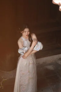 Ethereal Elegance in Golden Hour Light - image 3